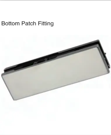Bottom patch fitting catalogue photograph.